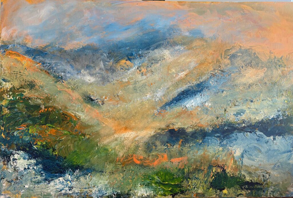 Eastern Sierras 2, 24x36