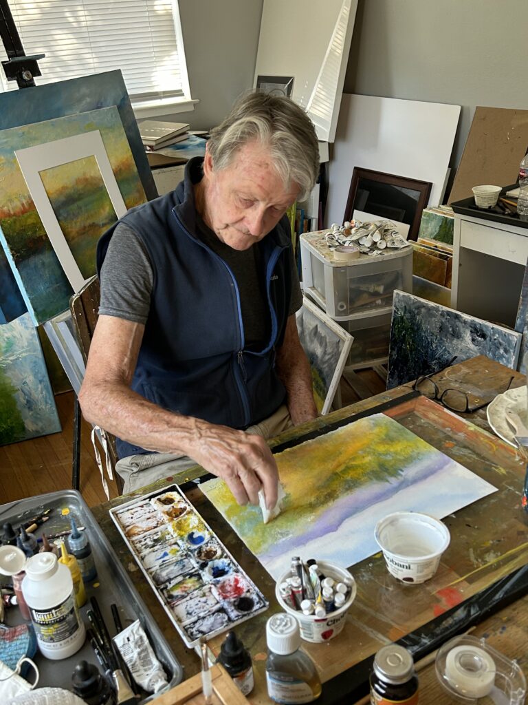 Greg Bronner Painting Greg Painting Watercolor