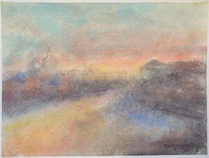 Sunset Venice 12x16